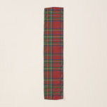 Royal Stewart Tartan Traditioneel Pset Pattern Sjaal<br><div class="desc">Red and green Royal Stewart Tartan Pattern</div>