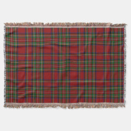 Royal Stewart Tartan Traditionele kerstmis Deken