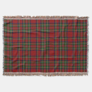 Royal Stewart Tartan Traditionele kerstmis Deken