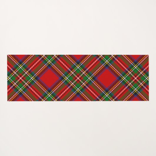 Royal Stewart Tartan Yogamat (Achterkant (horizontaal))