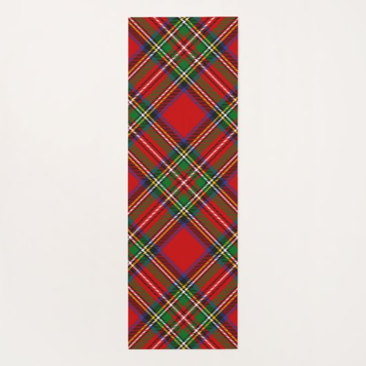 Royal Stewart Tartan Yogamat (Achterkant)