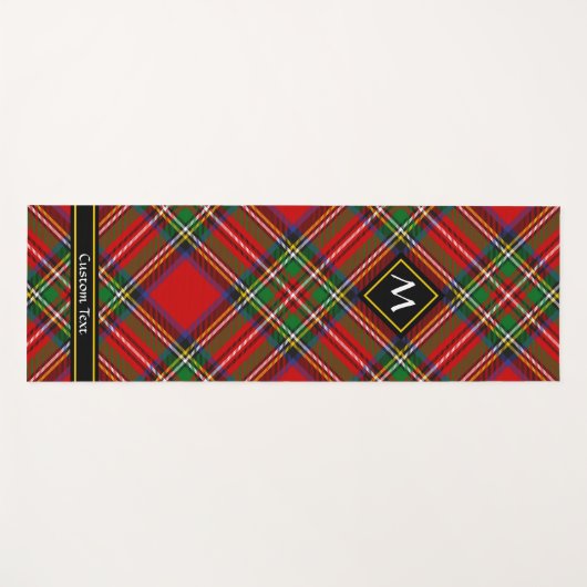 Royal Stewart Tartan Yogamat (Voorkant (horizontaal))