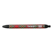 Royal Stewart Tartan Zwarte Inkt Pen (Voorkant)