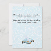 Royal Storybook Cinderella Sweet 16 Uitnodiging (Achterkant)