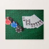 Royal Straight Flush Legpuzzel (Horizontaal)