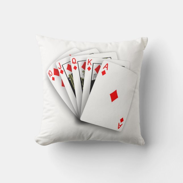 Royal Straight Flush Sierkussen (Voorkant)