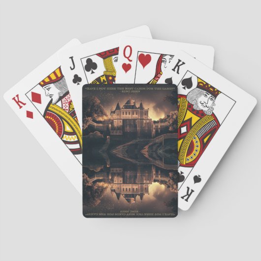 "Royal Strategies" Speelkaarten (Achterkant)