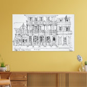 Royal Street, Frans kwartier | New Orleans Canvas Afdruk (Insitu (Woonkamer))