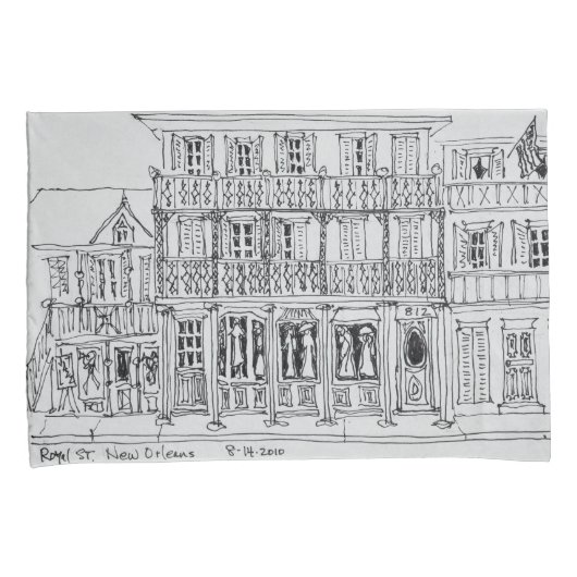 Royal Street, Frans kwartier | New Orleans Kussensloop (Voorkant-Rechts)