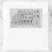 Royal Street, Frans kwartier | New Orleans Rechthoekige Sticker (Tas)