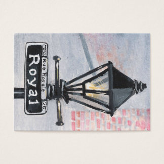 Royal Street Lamp Post Visitekaartjes