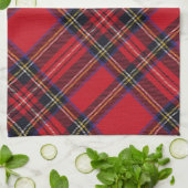 Royal Stuart Tartan Tea Towel Theedoek (Gevouwen)