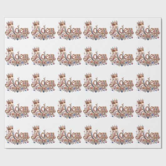 Royal Style Adam Design Cadeaupapier (Vlak)
