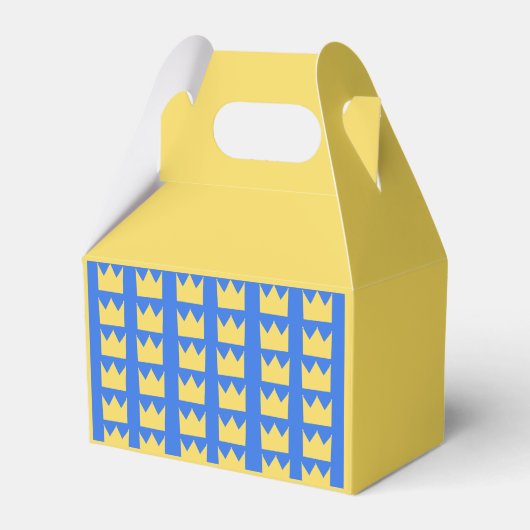 Royal Swedish kroont snoep en Bedankdoosjes (Voorkant Zijde)