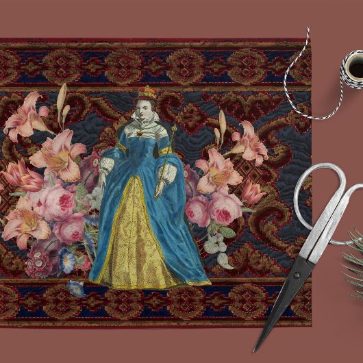 Royal Tapestry Floral Decoupage Tissue Paper Tissuepapier