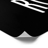 Royal-tea Funny Tea Pun Dark BG Poster (Hoek)