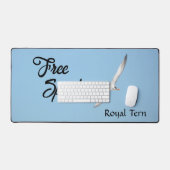 Royal Tern in Flight Free Spirit Photographic Bureaumat (Keyboard & Muis)