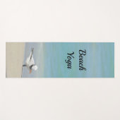 Royal Tern Seabird Posing Beach Yoga Mat (Voorkant (horizontaal))