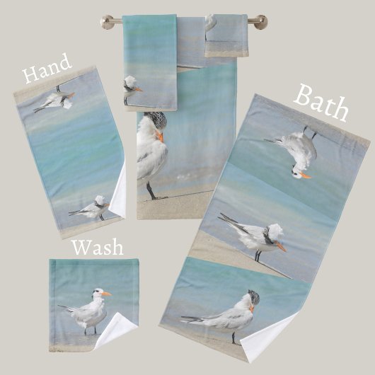 Royal Terns Bad Handdoek