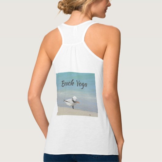 Royal Terns Beach Yoga Tanktop (Achterkant)