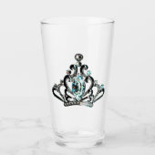 "Royal Tiara" Glas (Voorkant)