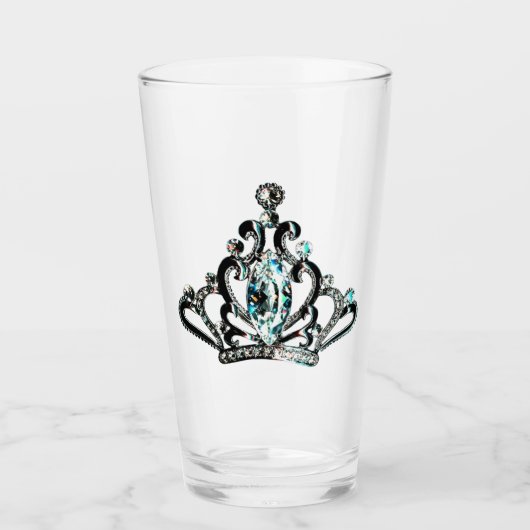 "Royal Tiara" Glas (Voorkant)