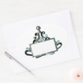 Royal Tiara Labels om je te personaliseren! (Envelop)