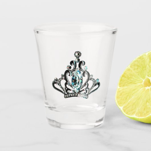 "Royal Tiara" Shot Glas (Voorkant)