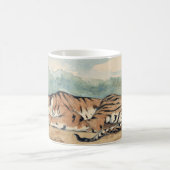 Royal Tiger, Eugene Delacroix, Franse Waterverf, Koffiemok (Center)