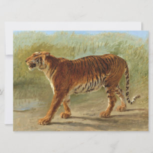 Royal Tiger Marching (door Rosa Bonheur) Kaart