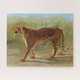 Royal Tiger Marching (door Rosa Bonheur) Legpuzzel