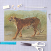 Royal Tiger Marching (door Rosa Bonheur) Tissuepapier (Craft)