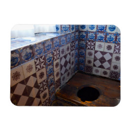 Royal Toilet in Rosenborg Castle, Kopenhagen Magneet