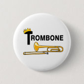 Royal Trombone Ronde Button 5,7 Cm (Voorkant)