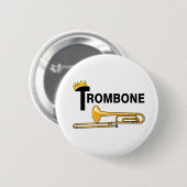 Royal Trombone Ronde Button 5,7 Cm (Voorkant /achterkant)