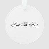 Royal Tudor Coat of Arms Henry VIII Glas in lood Ornament (achterkant)