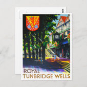 Royal Tunbridge Wells England vintage Briefkaart (Voorkant / Achterkant)