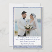Royal Turkish Wedding Thank You Card Bedankkaart (Voorkant)