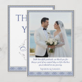 Royal Turkish Wedding Thank You Card Bedankkaart (Voorkant / Achterkant)