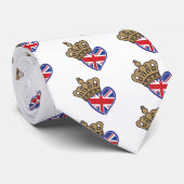 Royal UK Love Stropdas (Opgerold)