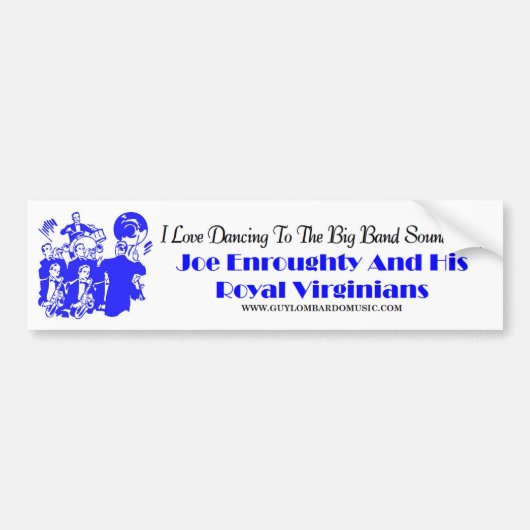 Royal Virginians Bumpersticker (Voorkant)