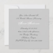  Royal Vrijgezellenfeest Tea Party Kaart (Achterkant)