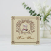 Royal Vrijgezellenfeest Tea Party Kaart (Staand voorkant)