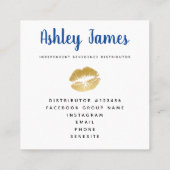 Royal Waterverf LipSense visitekaartje (Achterkant)