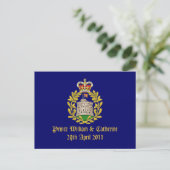 Royal Wedding Briefkaart (Staand voorkant)