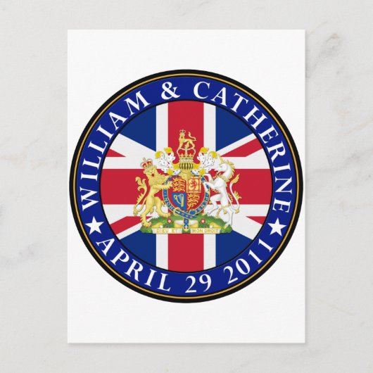 Royal Wedding Briefkaart (Voorkant)