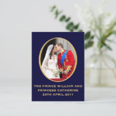 Royal Wedding Briefkaart (Staand voorkant)