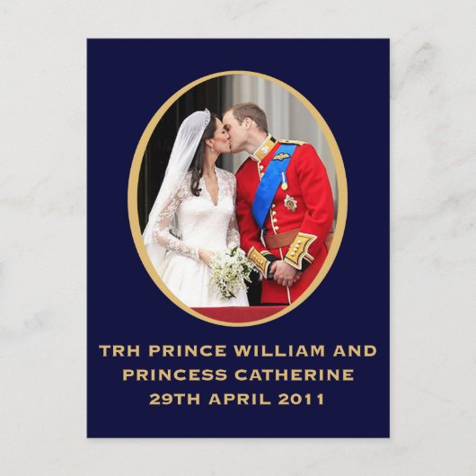 Royal Wedding Briefkaart (Voorkant)