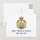 Royal Wedding Briefkaart (Voorkant / Achterkant)