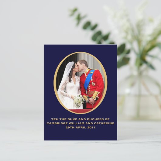 Royal Wedding Briefkaart (Staand voorkant)
